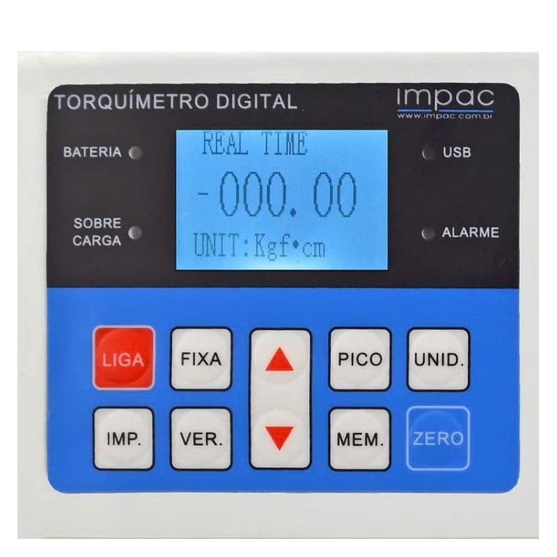 Torquímetro de Parafusadeira Digital Dinâmico com Impressora IP-ANL-20P