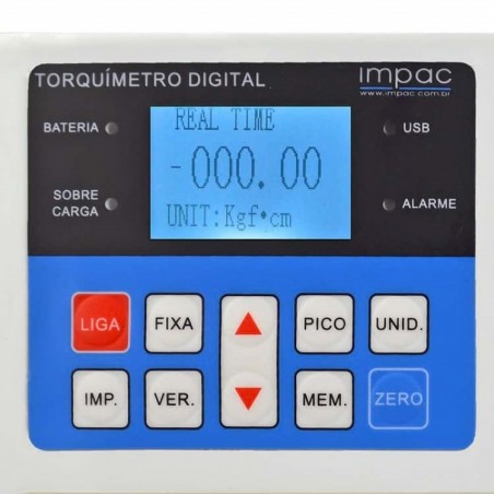 Torquímetro de Parafusadeira Digital Dinâmico com Impressora IP-ANL-20P