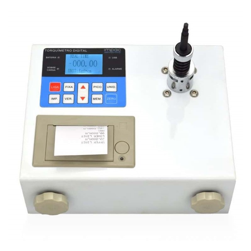 Torquímetro de Parafusadeira Digital Dinâmico com Impressora IP-ANL-20P