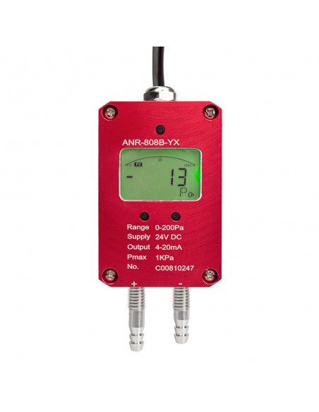 Transmissor Diferencial de Pressão 200 Pa 4 a 20mA IP-808 Impac