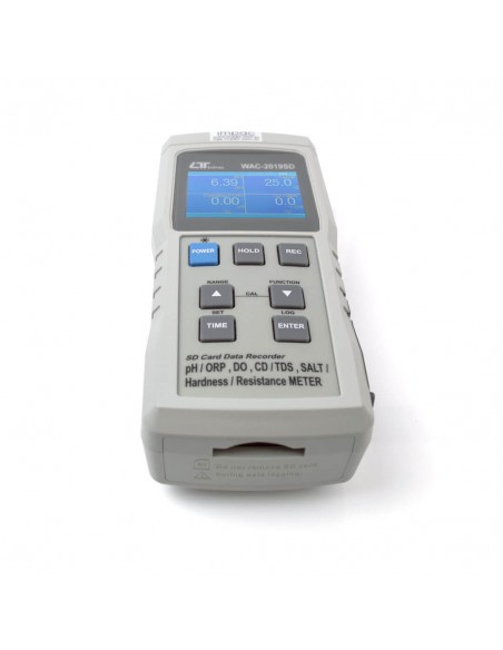 Medidor Multiparâmetros pH Condutividade Oxigênio Dissolvido WAC-2019 Lutron