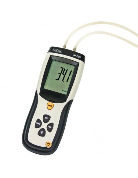 Micromanômetro - Medidor de pressão diferencial Impac 0,5 PSI IP-500