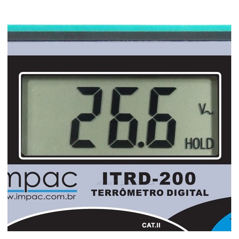 Terrômetro Digital ITRD-200 Impac
