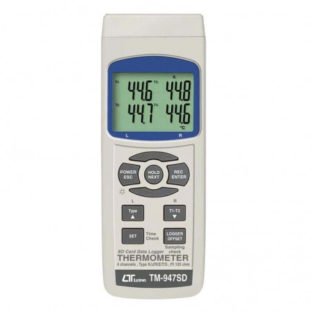Termometro Digital 4 canais TM-947SD Lutron