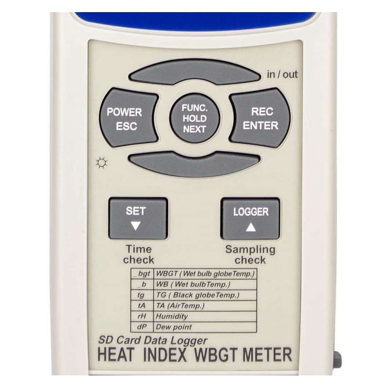 Termômetro de Globo ( IBUTG ) Lutron WBGT-2010SD
