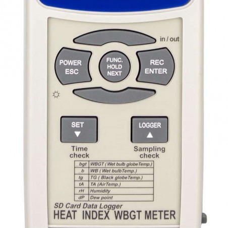 Termômetro de Globo ( IBUTG ) Lutron WBGT-2010SD