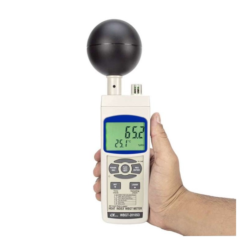 Termômetro de Globo ( IBUTG ) Lutron WBGT-2010SD