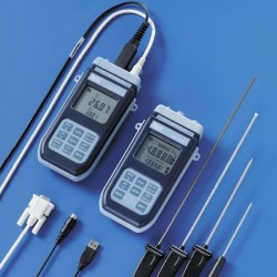 Termômetro Centesimal Digital Portátil 2 canais PT-100 Mod. HD-2127.1