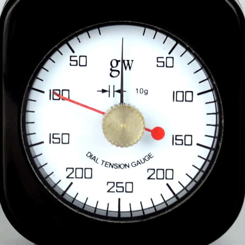 Tensiômetro portátil fios têxteis...