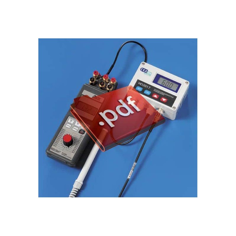 Simulador pT100 precisão HD2047 Delta Ohm