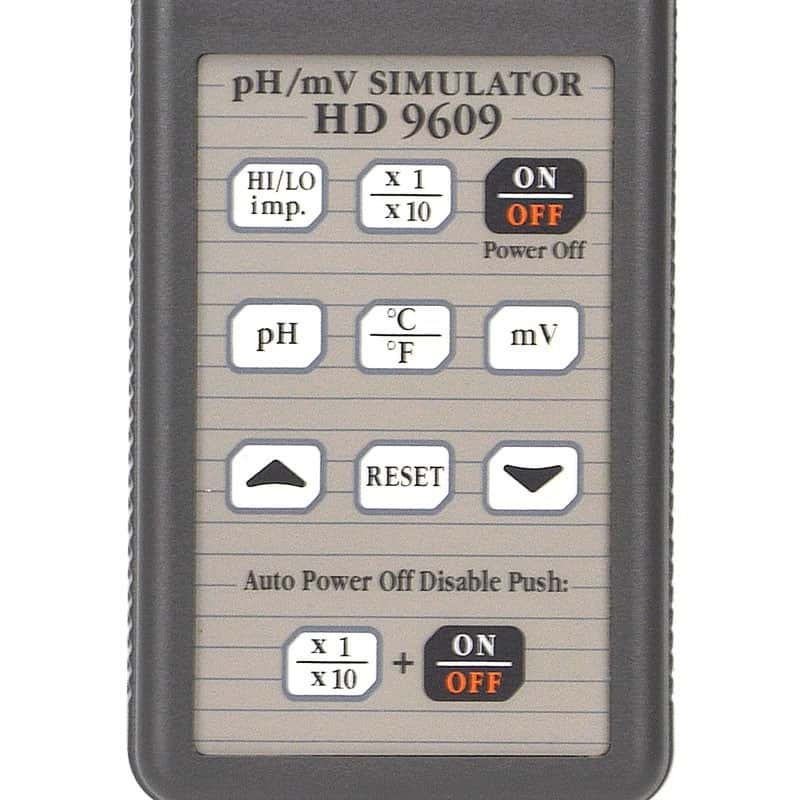 Simulador Digital de pH / mV HD 9609