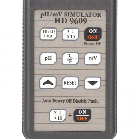 Simulador Digital de pH / mV HD 9609