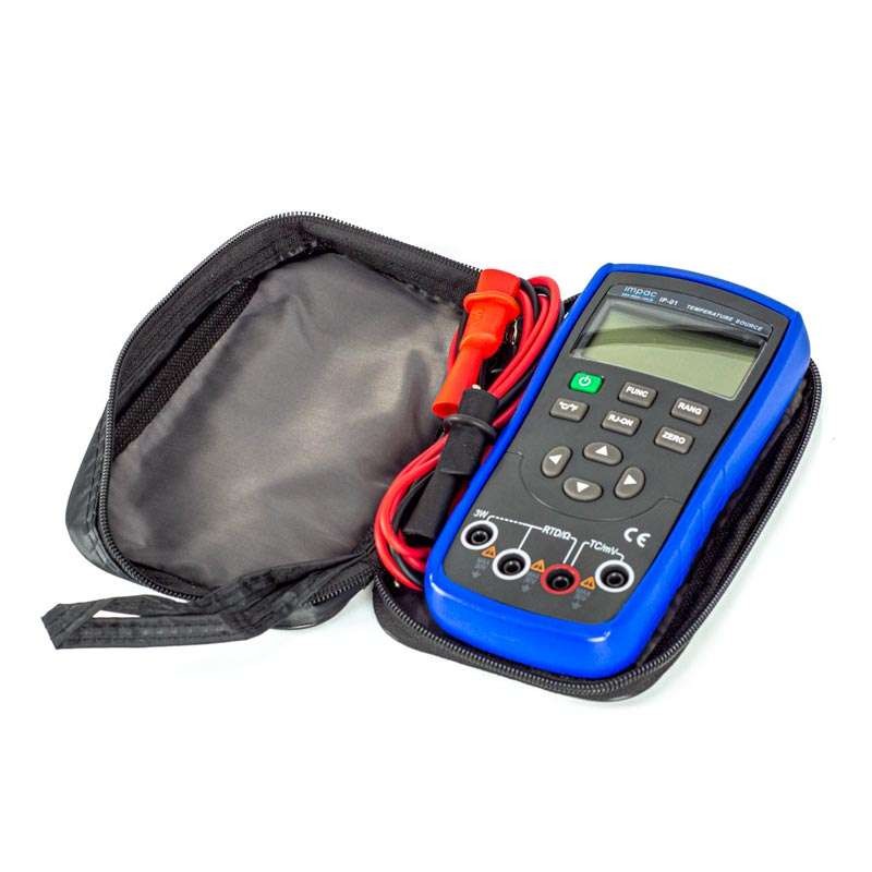 Simulador de Termopar Termoresistência pT100 Resistência e Tensão IP01