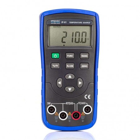 Simulador de Termopar Termoresistência pT100 Resistência e Tensão IP01