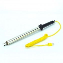 Sensor temperatura tipo espeto duplo, termopar tipo K