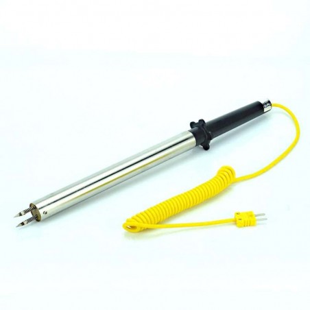 Sensor temperatura tipo espeto duplo, termopar tipo K