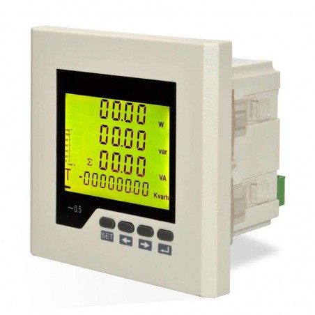 Wattimetro Multifuncional Trifásico