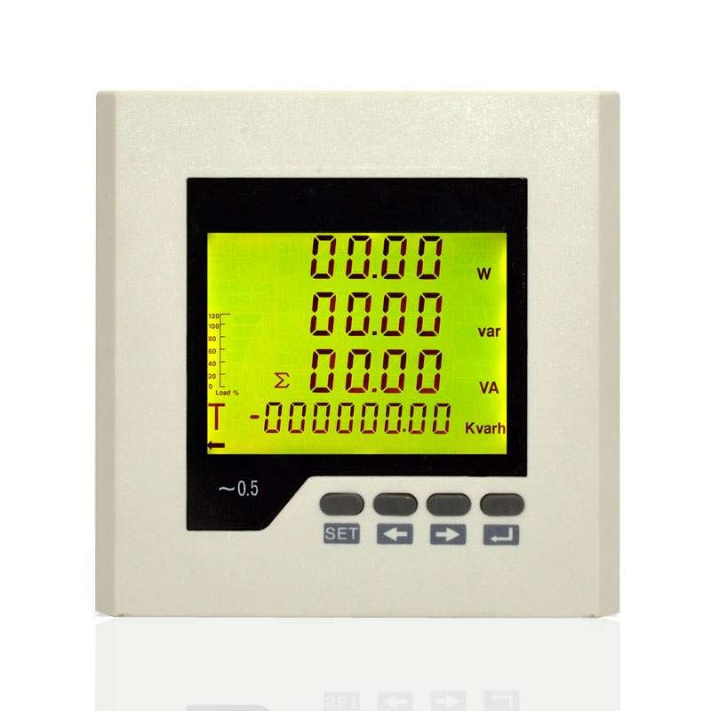 Watímetro Painel 96x96 Multifuncional Trifásico RS485