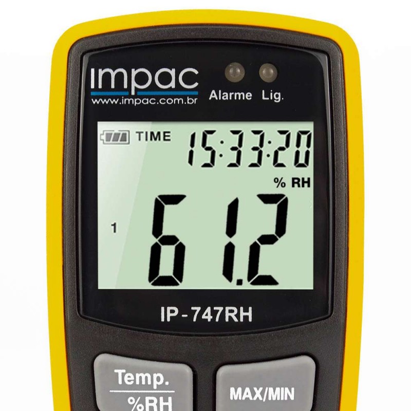 Registrador de Umidade Impac IP-747RH (Coletor de Dados)