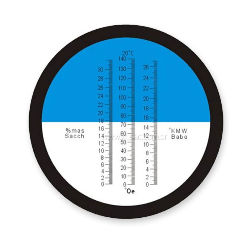 Refratômetro Portátil 0 a 32 Brix IPB-32KT