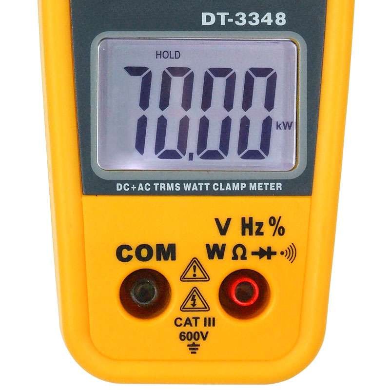 Wattímetro Alicate Digital True RMS 1000A