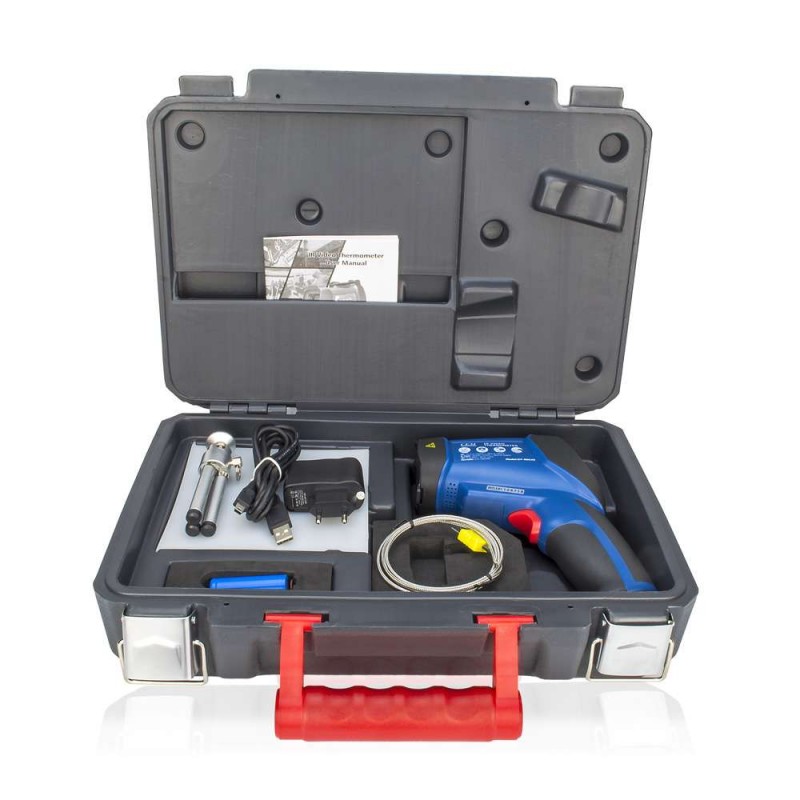 Pirômetro Óptico Infravermelho 2200°C com Vídeo