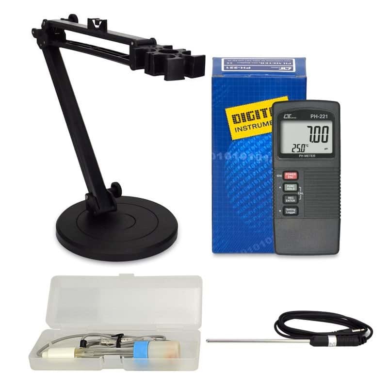 pHmetro Portátil Datalogger PH-221