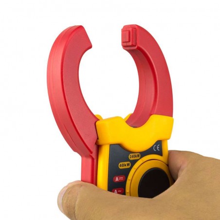 Wattímetro Alicate Digital True RMS 1000A CC-CA 240KW Profissional