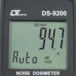 NR 15 Dosímetro de Ruído Exposição Ruído Sonoro NR-15 DS-9200 2