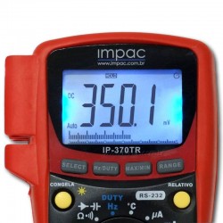 Multímetro RS-232 True RMS 3 5/6 Dígitos IP-370TR Impac 2