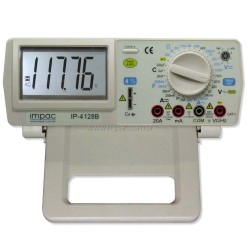 Multímetro de Bancada Digital True RMS 4 1/2 Dígitos Impac IP-4128B