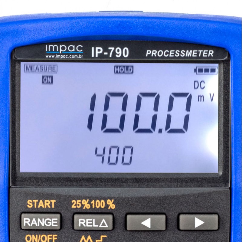 Multímetro Calibrador Termopar pT100 Loop de Corrente IP-790