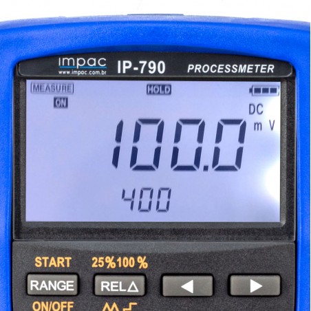 Multímetro Calibrador Termopar pT100 Loop de Corrente IP-790