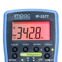Multímetro Autorange Capacímetro Frequencímetro IP-337T Impac 2