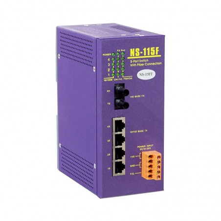 Módulo Switch Ethernet Fibra Óptica 4 Portas NS-115FT