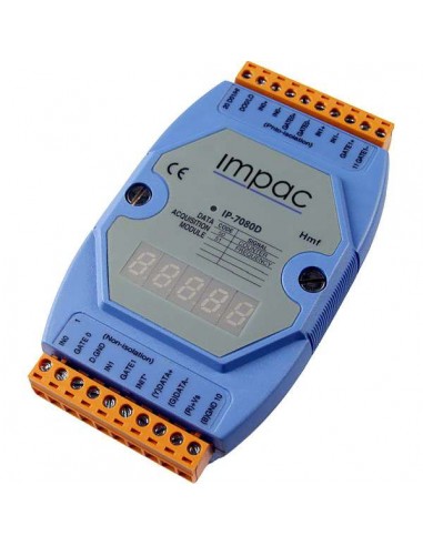 Módulo Entrada Frequência e Saída Digital 2 Canais IP-7080D