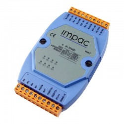 Módulo Entrada Digital Isolada 4 Entradas 4 Saídas Relé IP-7060D