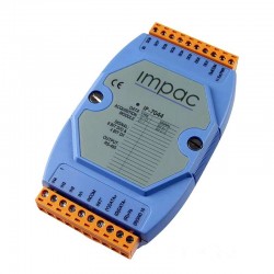 Módulo 4 Entradas 8 Saídas Digitais Isoladas RS-485 IP-7044