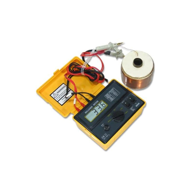 Miliohmímetro digital Lutron MO2001 Medição resistência baixa