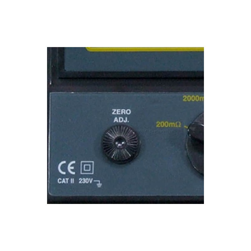 Miliohmímetro digital Lutron MO2001 Medição resistência baixa