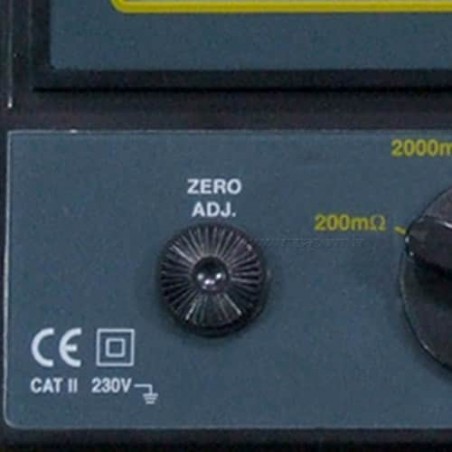 Miliohmímetro digital Lutron MO2001 Medição resistência baixa