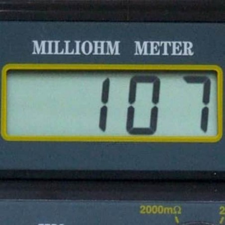 Miliohmímetro digital Lutron MO2001 Medição resistência baixa