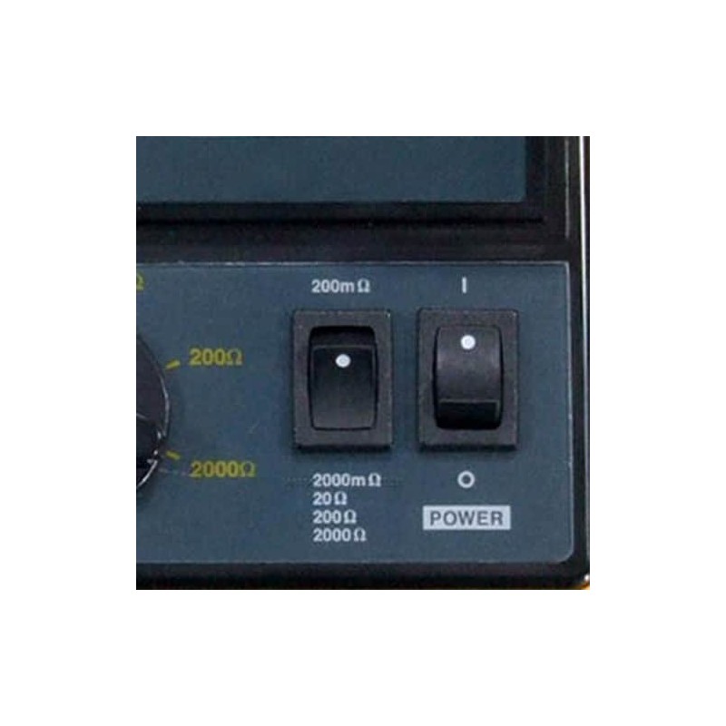 Miliohmímetro digital Lutron MO2001 Medição resistência baixa