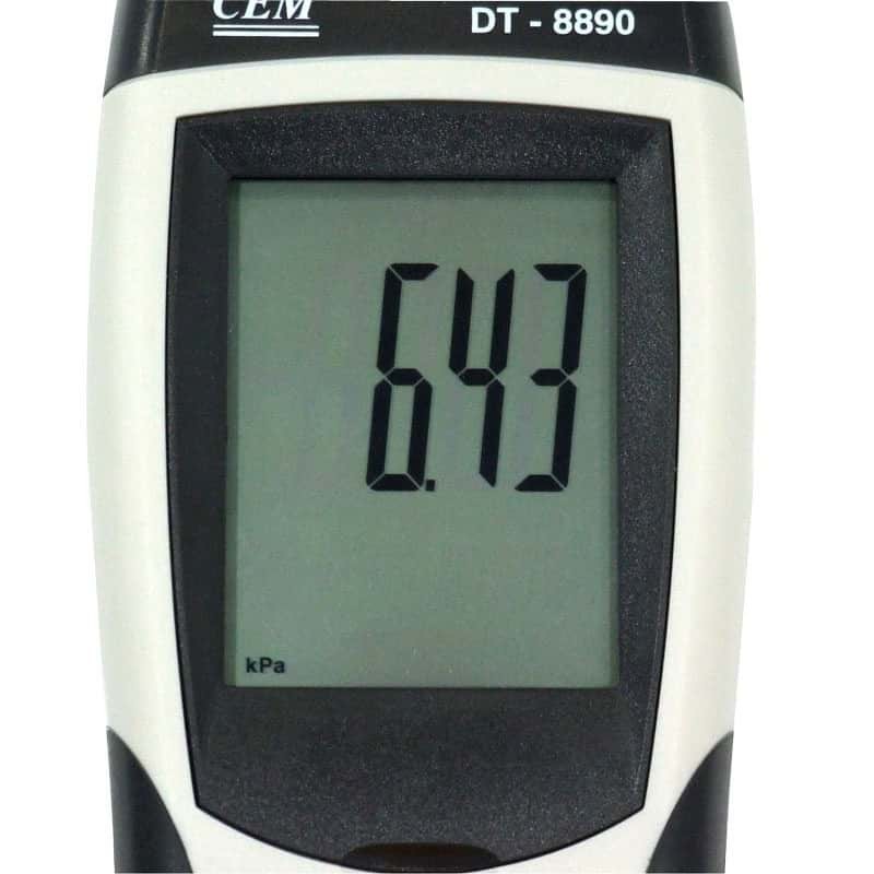 Micromanômetro digital Medidor de pressão diferencial Impac 2 PSI