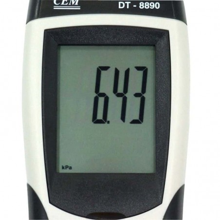 Micromanômetro digital Medidor de pressão diferencial Impac 2 PSI