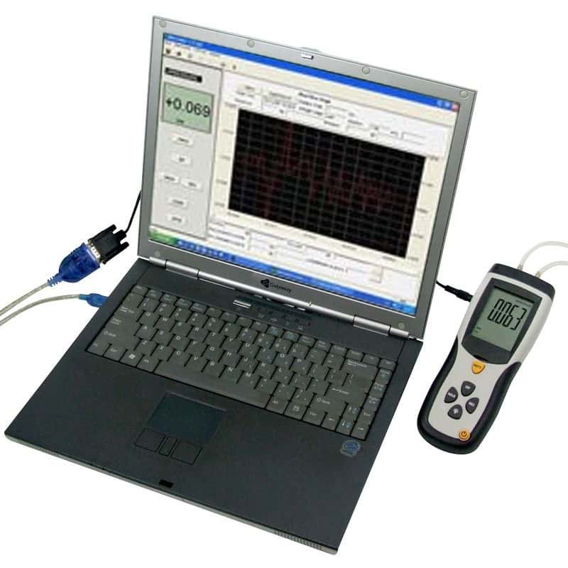 Micromanômetro digital Medidor de pressão diferencial Impac 2 PSI
