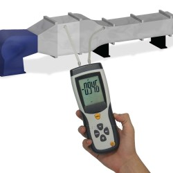 Micromanômetro - Medidor de pressão diferencial Impac 0,5 PSI IP-500 2