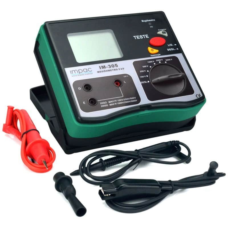 Megôhmetro Digital 5KV IM-305 Impac