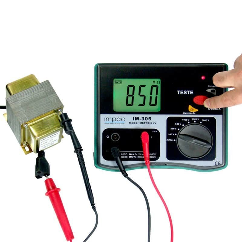Megôhmetro Digital 5KV IM-305 Impac