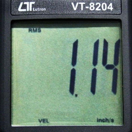 Medidor de Vibração com Tacômetro Data Logger VT-8204 Lutron